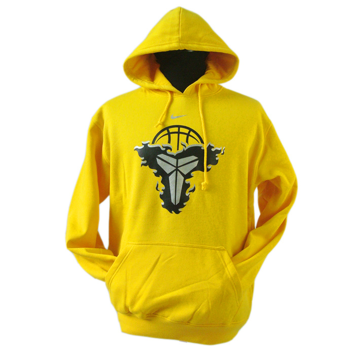  NBA Kobe Bryant Series Yellow Hoody